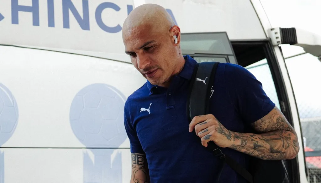 Guerrero con su nuevo look en Liga de Quito. (Foto: Liga de Quito Prensa)