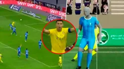 A Cristiano Ronaldo le anularon un gol con mucha polémica.