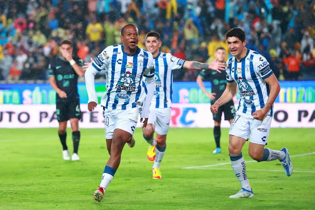 Romario Ibarra fue una de las figuras del Pachuca de Guillermo Almada que ganó la Liga MX. Foto: Getty.