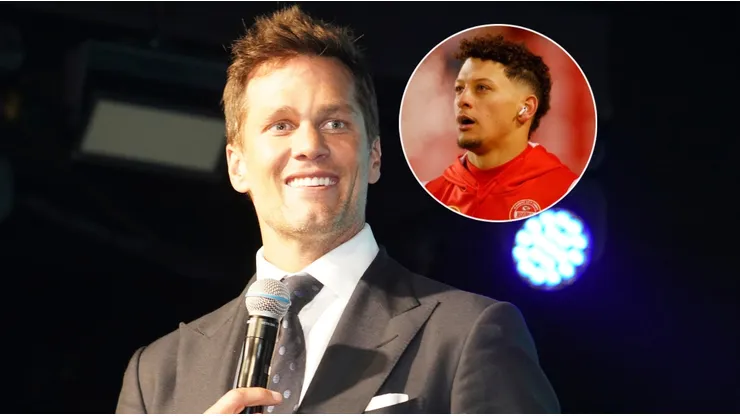 Tom Brady y Patrick Mahomes.