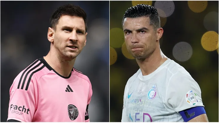 Lionel Messi y Cristiano Ronaldo.