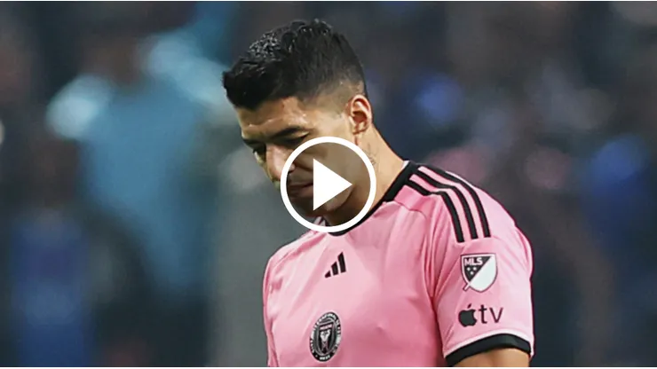 Luis Suárez en Inter Miami vs. Al-Hilal.