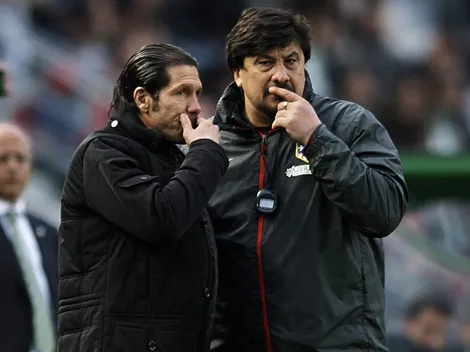 Burgos remarca sus diferencias con Simeone