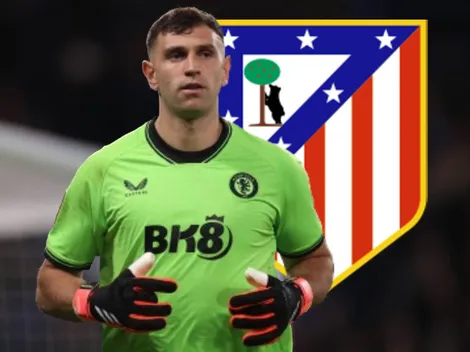 Burgos ve al Dibu como arquero del Atlético de Madrid