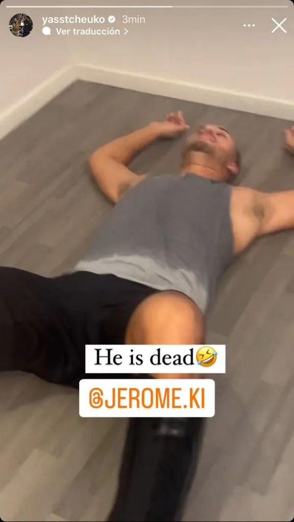 Socio de Inter Miami entrenó con el guardaespaldas de Messi. (Foto: @yasstcheuko)