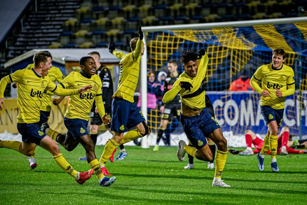 Kevin Rodríguez venía de darle la victoria a su equipo por la Liga. (Foto: @UnionSTGilloise)