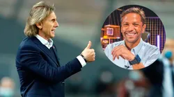 Ricardo Gareca y Pedro García