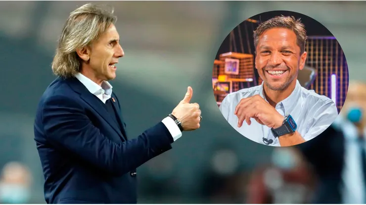 Ricardo Gareca y Pedro García