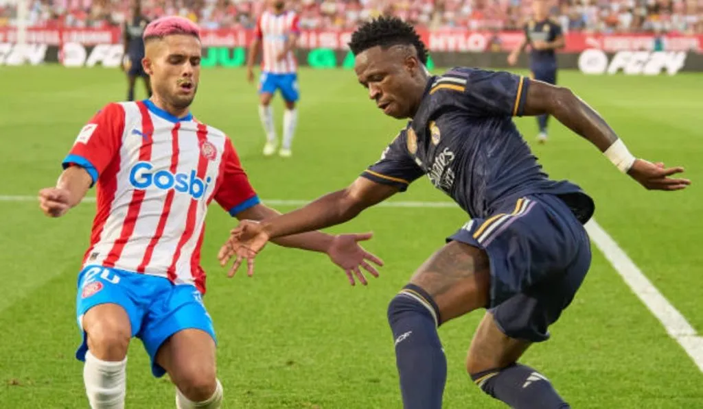 Yan Couto, figura del Girona y vs. Real Madrid por LaLiga: Getty Images