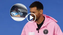 Messi y la camiseta de la Selección Argentina.