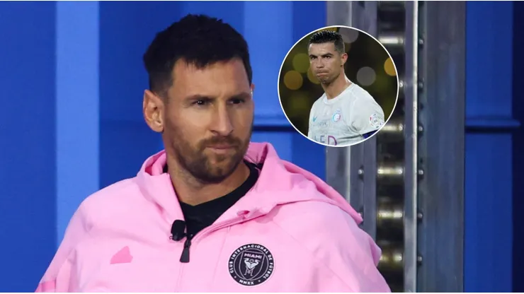 Leo Messi y Cristiano Ronaldo.