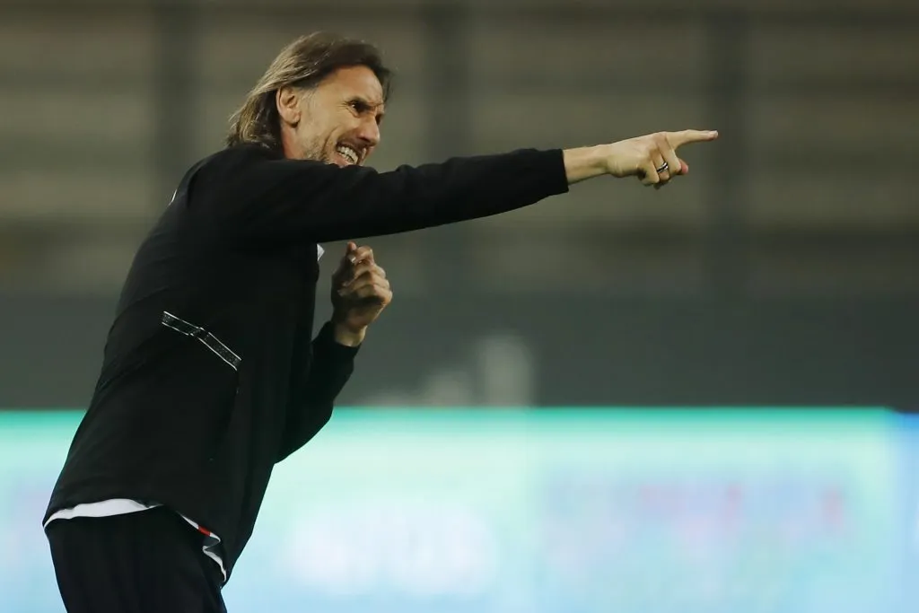 Ricardo Gareca dirigiendo a la Selección Peruana. (Foto: Getty).