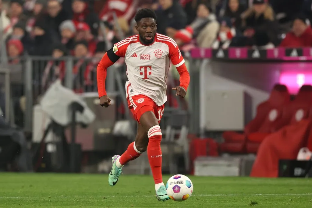 Alphonso Davies podría seguir su carrera en el Real Madrid. Getty Images.