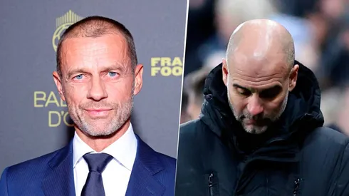 Aleksander Ceferin reafirmó las acusaciones de la UEFA al Manchester City por sus irregularidades en el Fair Play Financiero. Getty Images.