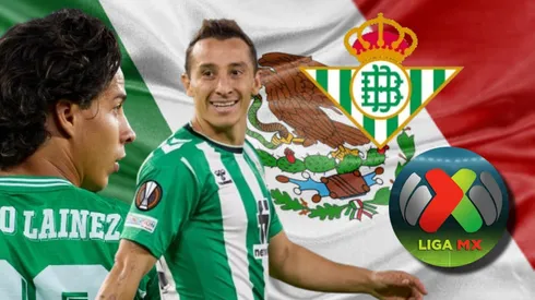 Andrés Guardado o Diego Lainez, clave para poner a Real Betis como una potencia de la Liga MX.