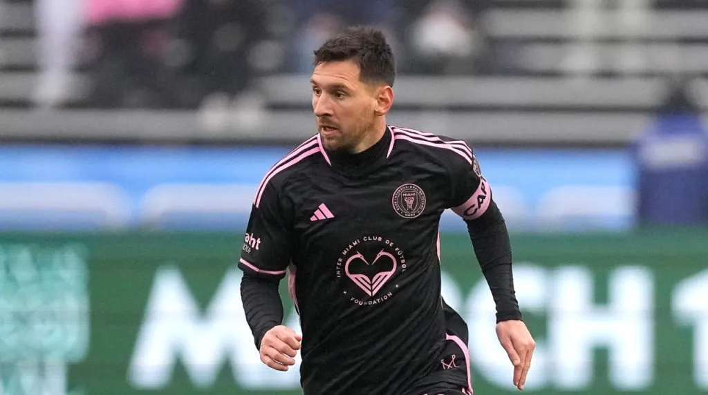 Inter Miami jugó sin patrocinador al inicio del 2024. (Foto: Getty Images)