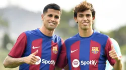 Barcelona trabaja para retener a Joao Cancelo y a Joao Félix. Getty Images.