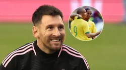 Lionel Messi, Ronaldo y Ronaldinho.