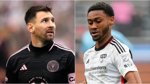 Lionel Messi y Nkosi Tafari.