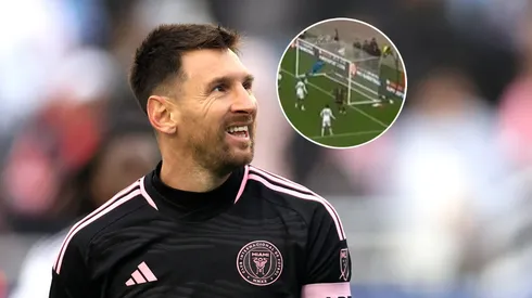Messi y el casi gol olímpico en Inter Miami vs FC Dallas.