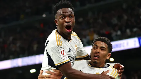 Vinícius Júnior comentó un video de su gol en el Real Madrid vs. Almería. Getty Images.