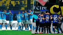 Napoli e Inter de Milán se enfrentarán este lunes 22 de enero en la Final de la Supercopa de Italia. Getty Images.