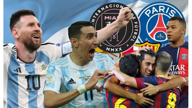 El mejor equipo de compañeros de Lionel Messi para la IA.