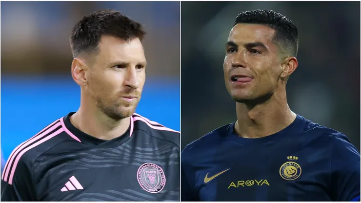 Lionel Messi y Cristiano Ronaldo.