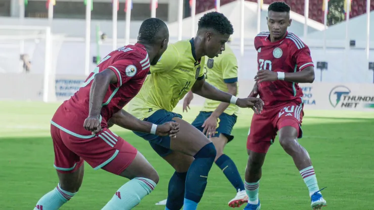 Ecuador goleó a Colombia en el Preolímpico
