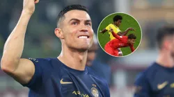 Cristiano Ronaldo (izq.), estrella del Al-Nassr.