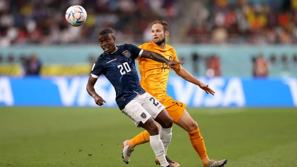 Jhegson Méndez pasó de ser titular con la Selección de Ecuador a estar un año siendo suplente. Foto: Getty.