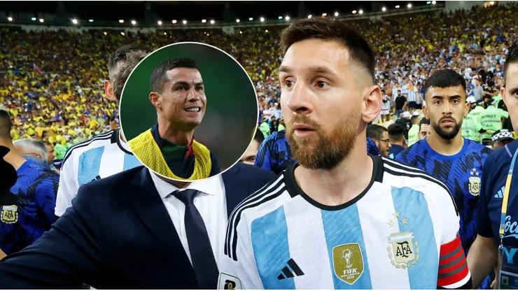 Cristiano Ronaldo y Lionel Messi.