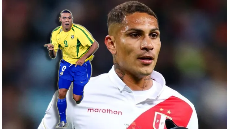 Paolo Guerrero y Ronaldo Nazario