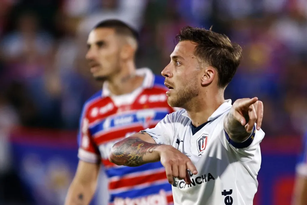 Ezequiel Piovi fue titular en la Copa Sudamericana ganada ante el Fortaleza. Foto: Getty.
