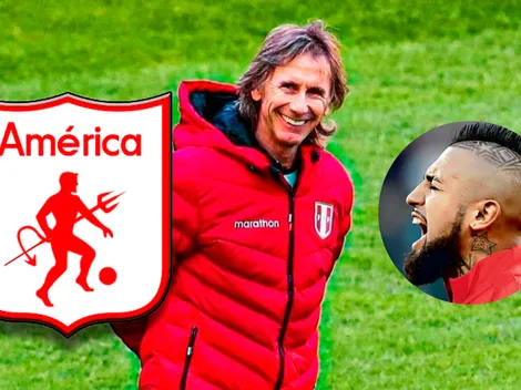 Ricardo Gareca se asoma al América de Cali y dirigiría a Vidal