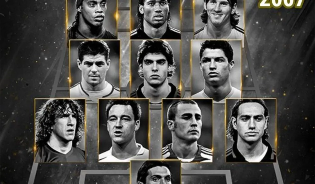 Primer equipo de la FIFA donde apareció Messi. The Best, su último hito: Bolavip Arg