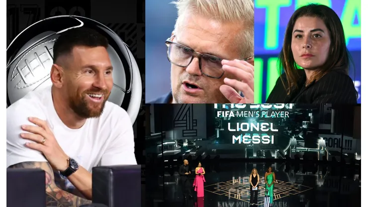 Las reacciones del entorno de Erling Haaland al triunfo de Lionel Messi en The Best.