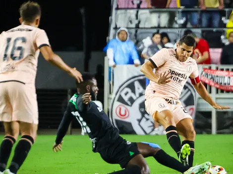 Universitario igualó a un gol con Atlético Nacional de Medellín en Miami
