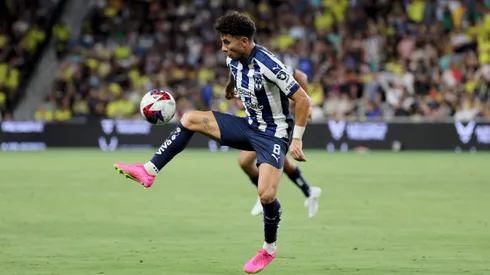 NASHVILLE, TENNESSEE – AUGUST 15: Joao Rojas López #8 of CF Monterrey against Nashville SC in the Leagues Cup 2023 – Semifinals at GEODIS Park on August 15, 2023 in Nashville, Tennessee. (Photo by Andy Lyons/Getty Images)