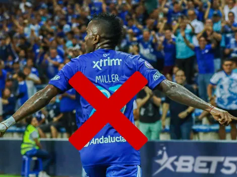 Más afuera del equipo: Miller Bolaños también causó esta reacción en el presidente de Emelec