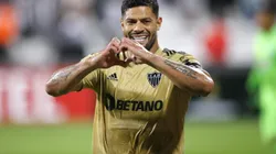 LIMA, PERU - JUNE 6: Hulk of Atletico Mineiro celebrates after scoring the team´s first goal during a Copa CONMEBOL Libertadores group G match between Alianza Lima and Athletico Mineiro at Estadio Alejandro Villanueva on June 6, 2023 in Lima, Peru. (Photo by Daniel Apuy/Getty Images)