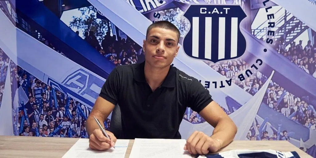 Diego Barrera tiene contrato con Talleres hasta 2027. (Foto: @CATalleresdecba)