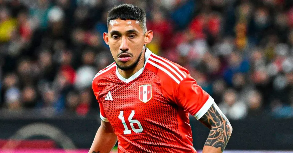 Christofer Gonzales y Perú. (Foto. Selección de Perú Prensa)