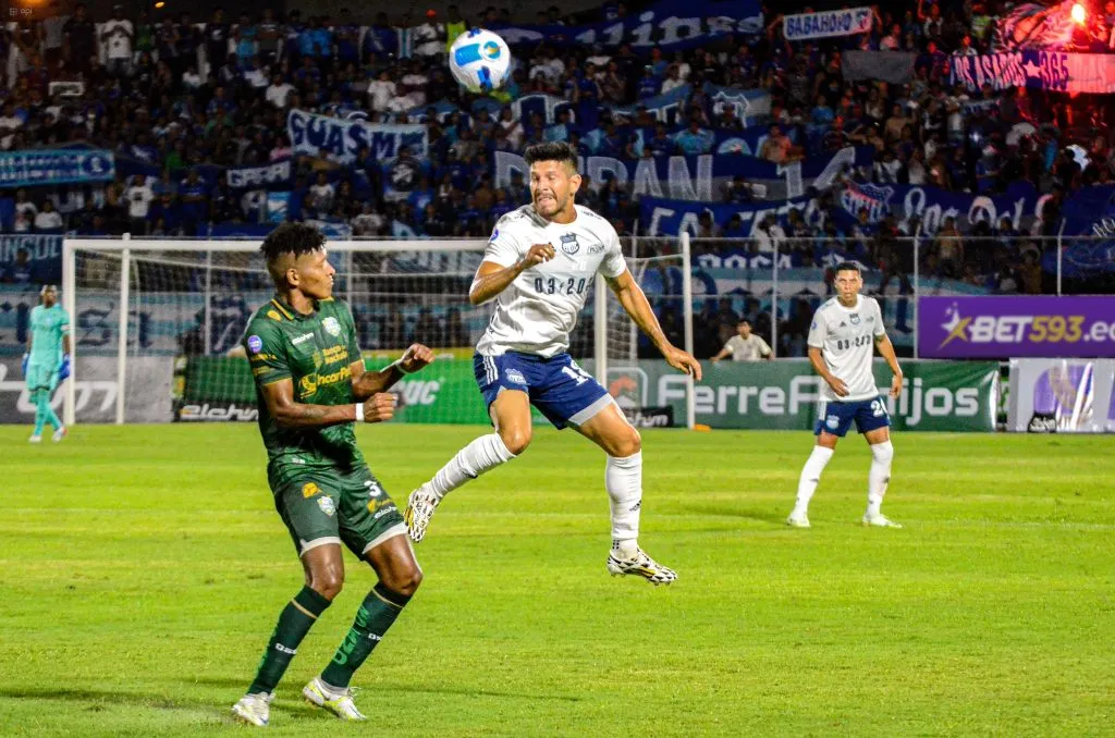 Christian Cruz tuvo varios minutos como titular en Emelec durante la primera etapa de la LigaPro. (Foto: API)