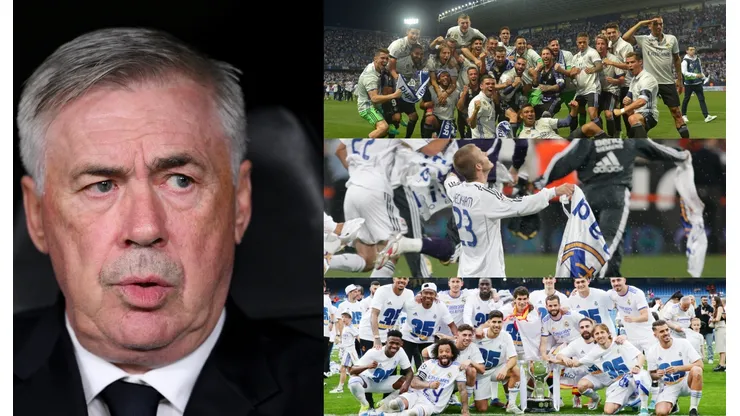 Carlo Ancelotti y un Real Madrid campeón de LaLiga en invierno.