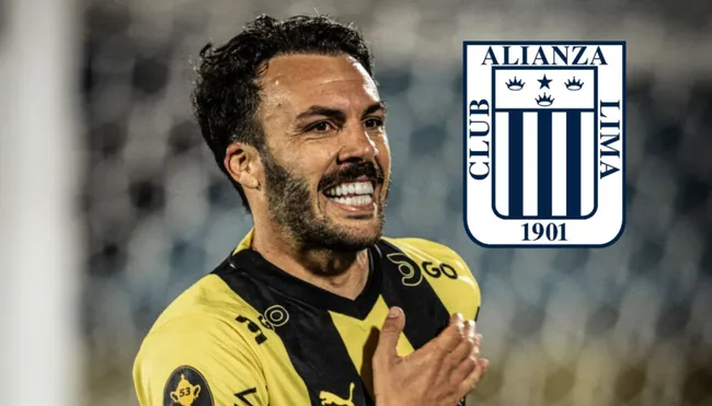 Rodtíguez jugando para Peñarol. (Foto: Composición Bolavip)