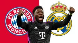 Alphonso Davies, entre Bayern Múnich y Real Madrid.