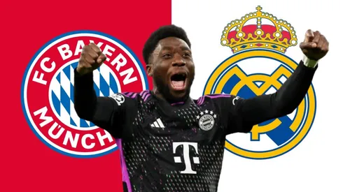 Alphonso Davies, entre Bayern Múnich y Real Madrid.
