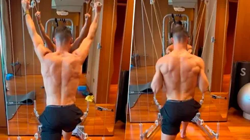 Con la mente en el 2024, Cristiano Ronaldo entrena de manera individual durante sus vacaciones.