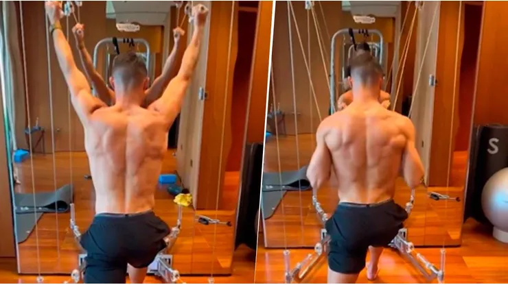 Con la mente en el 2024, Cristiano Ronaldo entrena de manera individual durante sus vacaciones.